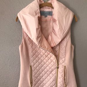 Marc New York Puffy Pale Pink/Peach Vest